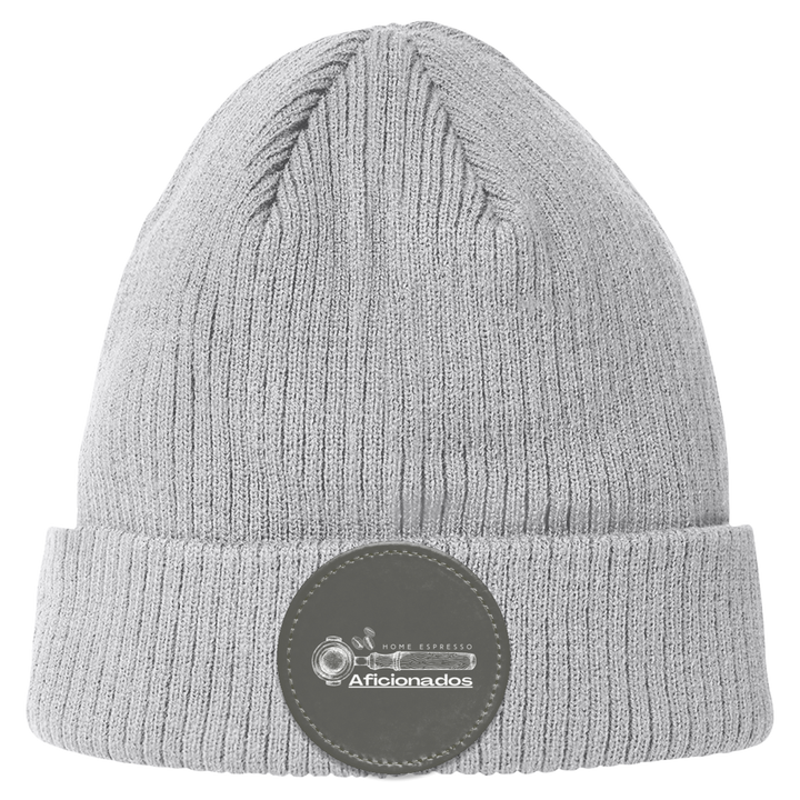 ID#A4 ** HOME ESPRESSO AFICIONADO CUFF BEANIE