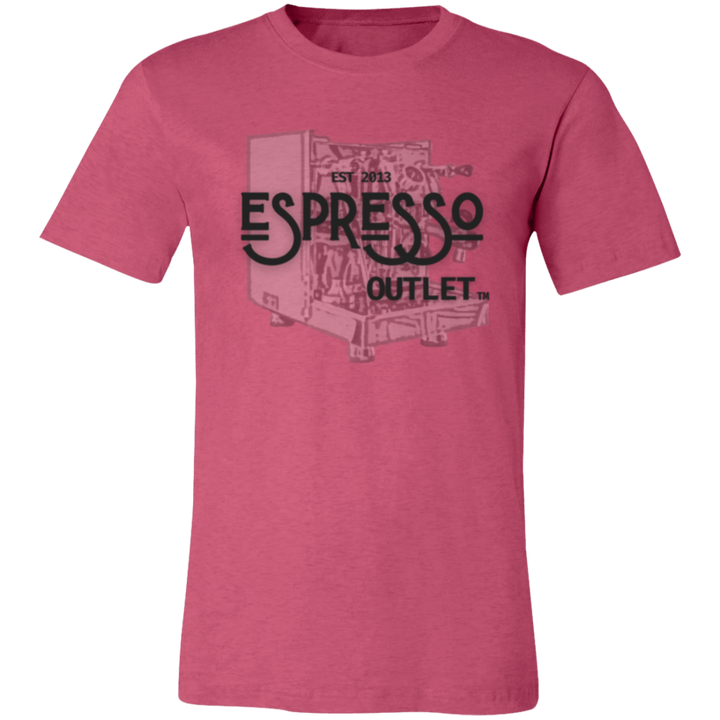 Espresso Outlet and Turin Gallatin - Unisex Jersey Short-Sleeve T-Shirt