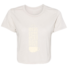 ID#K1W ** IDEAS WOMENS CROPPED T-SHIRT