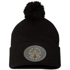 ID#B4 ** MAKE COFFEE KNIT CAP