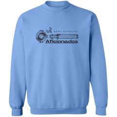 ID#a3 ** HOME ESPRESSO AFICIONADOS CREWNECK