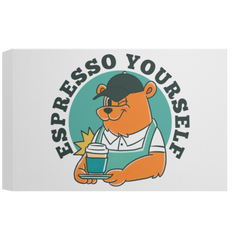 ID#L5 ** ESPRESSO YOURSELF CANVAS