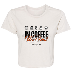 ID#E1W ** TRUST WOMENS CROPPED T-SHIRT