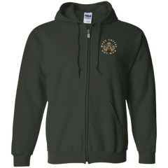 ID#B2M ** MAKE COFFEE HOODED FULL ZIP