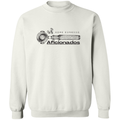 ID#a3 ** HOME ESPRESSO AFICIONADOS CREWNECK