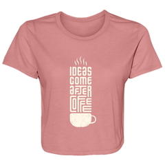 ID#K1W ** IDEAS WOMENS CROPPED T-SHIRT