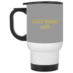 z(jj) CLOSEOUT - XP8400W White Travel Mug