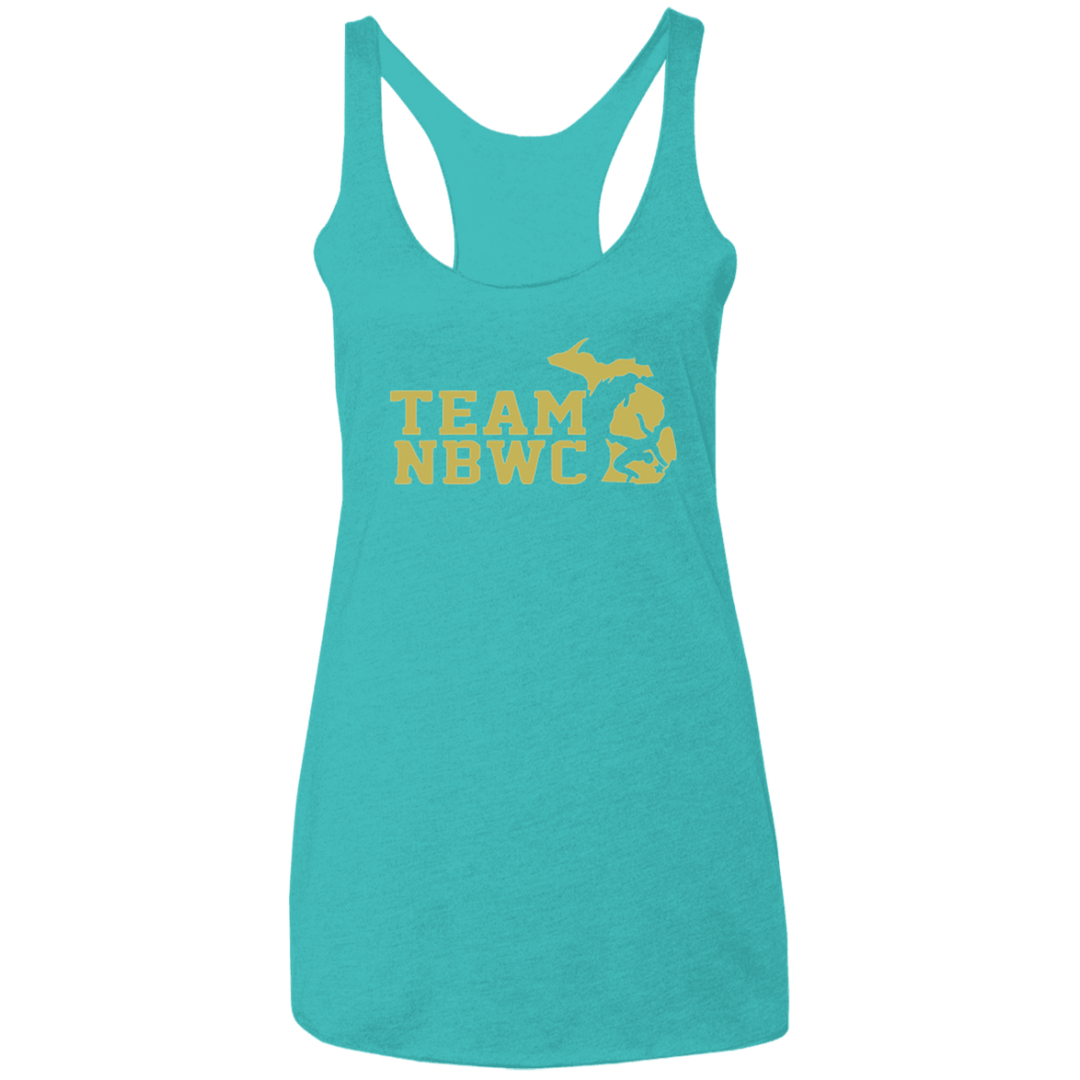 z(bbw) **SALE ITEM** - NBWC Ladies' Triblend Racerback Tank - LIMITED SUPPLY