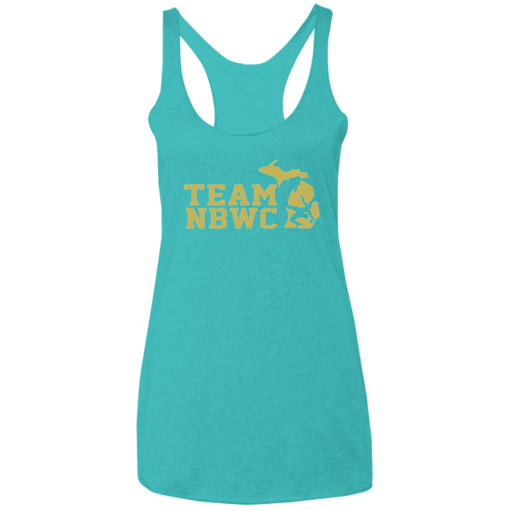 z(bbw) **SALE ITEM** - NBWC Ladies' Triblend Racerback Tank - LIMITED SUPPLY