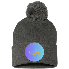 z(hh) NBWC Pom Pom Knit Cap - Patch