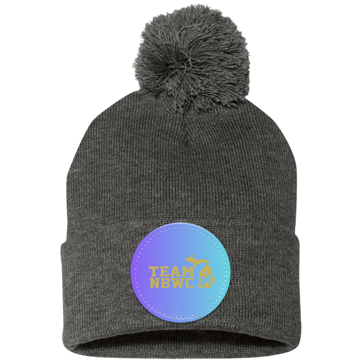 z(hh) NBWC Pom Pom Knit Cap - Patch