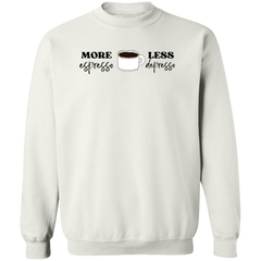 ID#C3M ** MORE ESPRESSO SWEATSHIRT