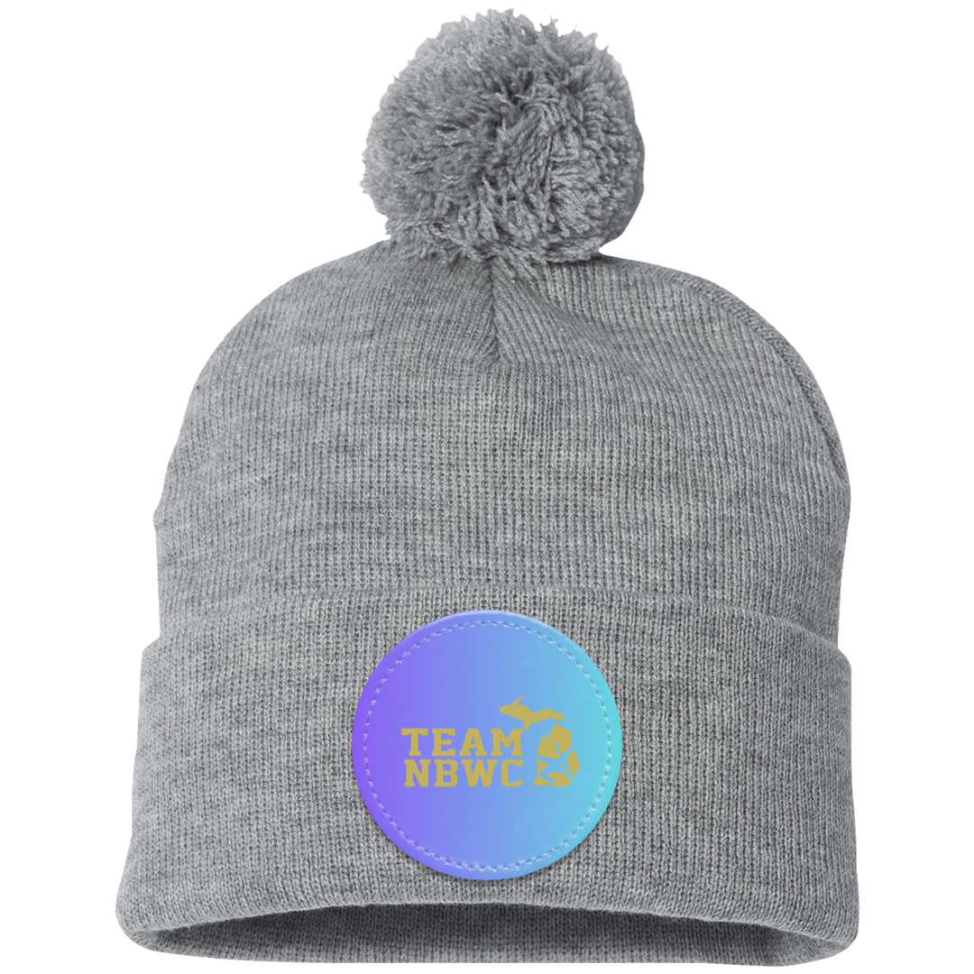 z(hh) NBWC Pom Pom Knit Cap - Patch