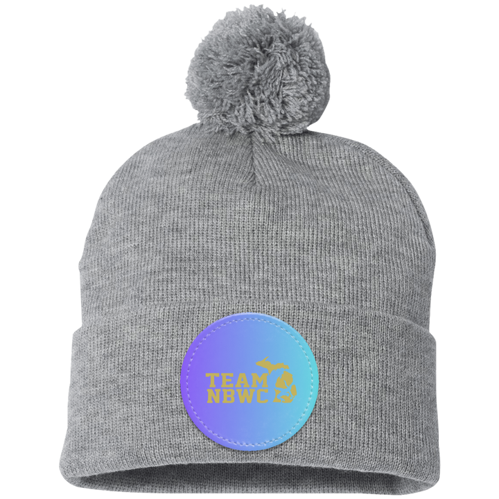 z(hh) NBWC Pom Pom Knit Cap - Patch