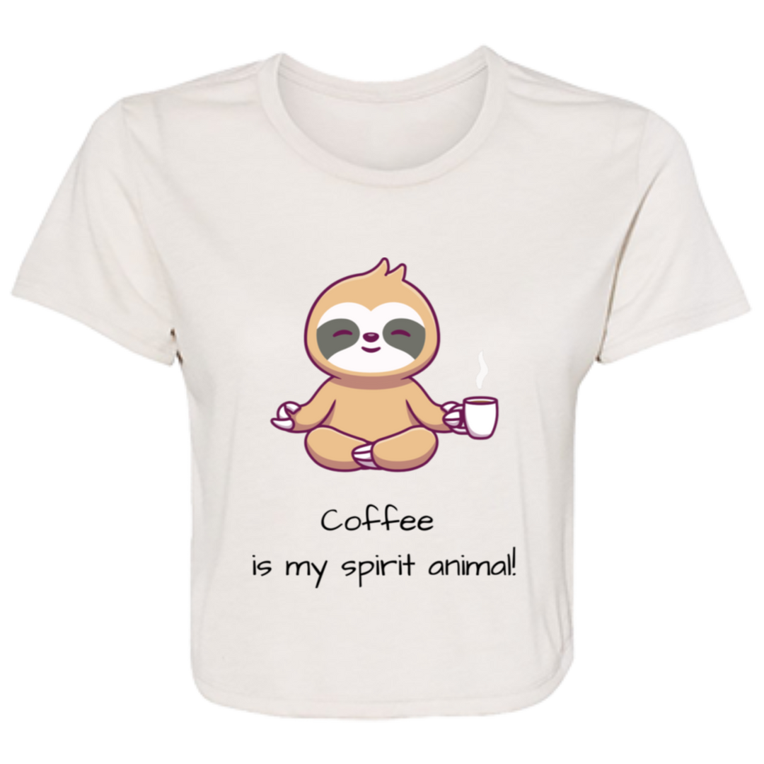 ID#J1W ** SPIRIT WOMENS CROPPED T-SHIRT