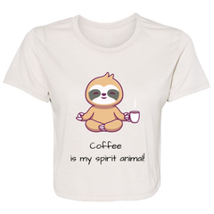 ID#J1W ** SPIRIT WOMENS CROPPED T-SHIRT
