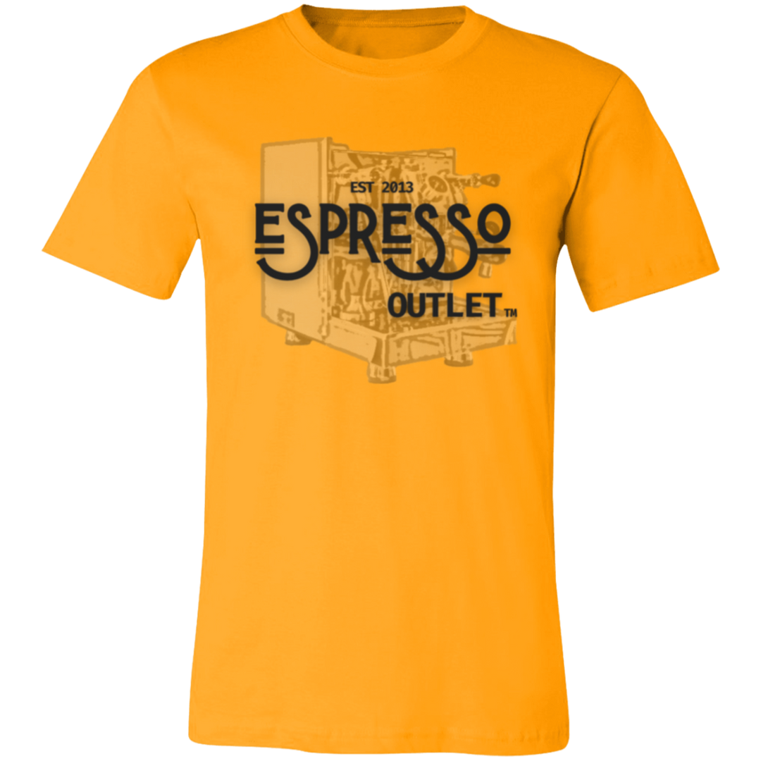 Espresso Outlet and Turin Gallatin - Unisex Jersey Short-Sleeve T-Shirt