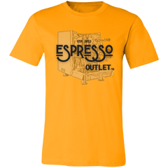 Espresso Outlet and Turin Gallatin - Unisex Jersey Short-Sleeve T-Shirt