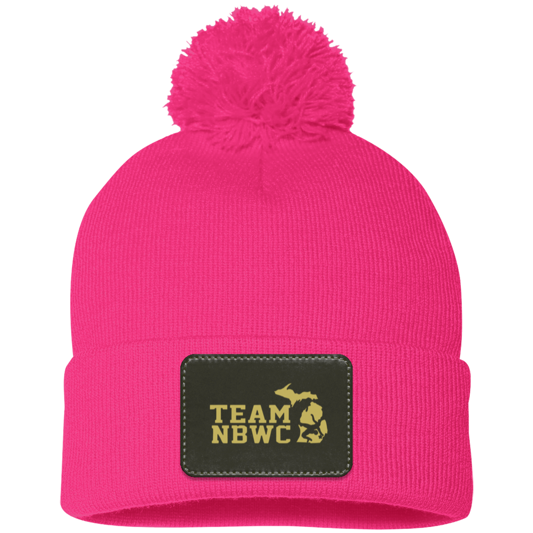 z(hh) NBWC Pom Pom Knit Cap - Patch