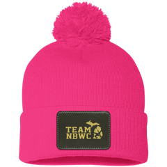 z(hh) NBWC Pom Pom Knit Cap - Patch