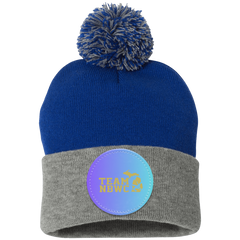 z(hh) NBWC Pom Pom Knit Cap - Patch