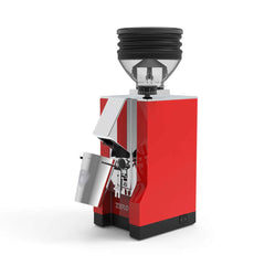 Eureka Mignon Zero 55 single-dose grinder in red
