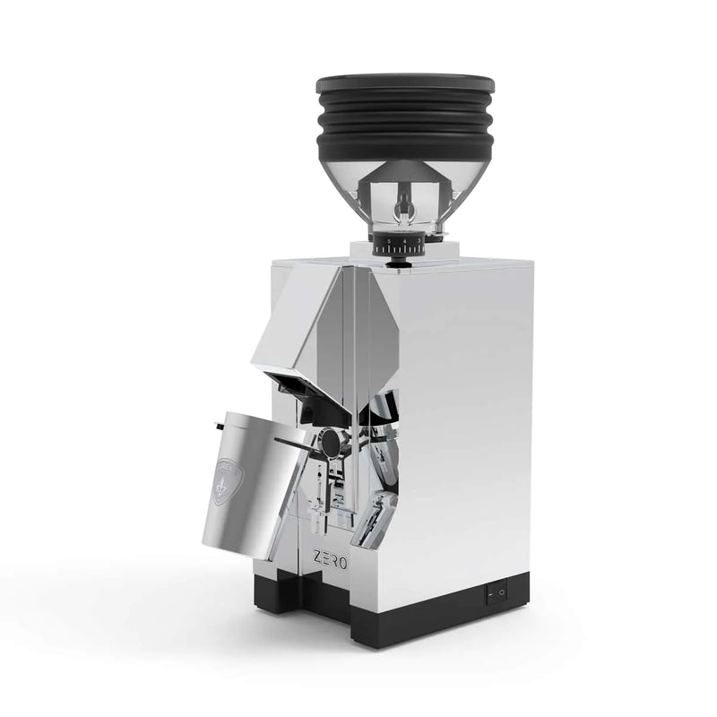Eureka Mignon Zero 55 single-dose grinder in chrome