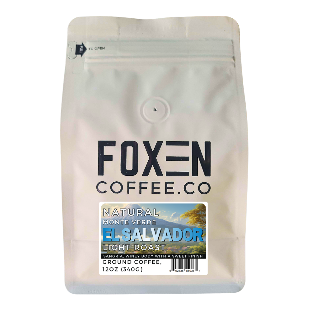 El Salvador Natural, Light Roast Coffee