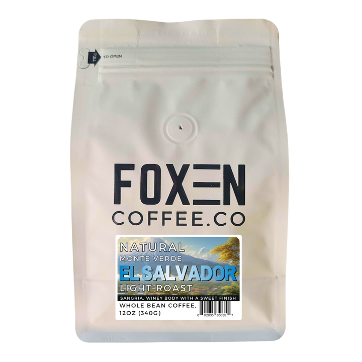 El Salvador Natural, Light Roast Coffee