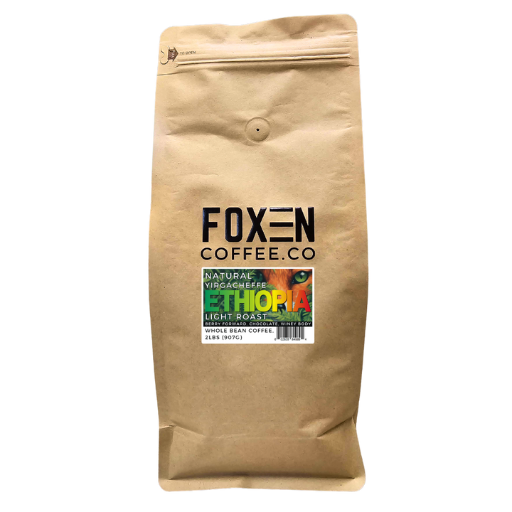 Ethiopia Misty Valley Yirgacheffe Natural, Light Roast Coffee