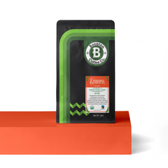 Boonton Ethiopia Sidamo coffee bag product mockup
