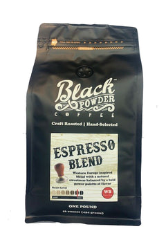 European Espresso Blend bag front label