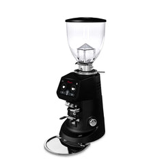 Fiorenzato F64 Evo w/ Dark T Burrs – black grinder front view