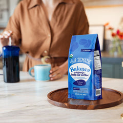 Four Sigmatic Balance Half-Caf Ground Coffee — Balance Half-Caf ground coffee product photograph — image 11