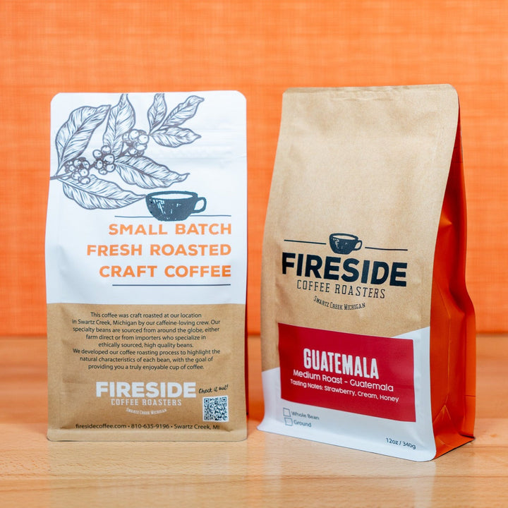 Bag of medium roast coffee from Origin Unknown with notes of Fruity