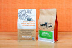 Fireside Sircof Farm Costa Rica Honey Coffee — coffee package side panel view 3