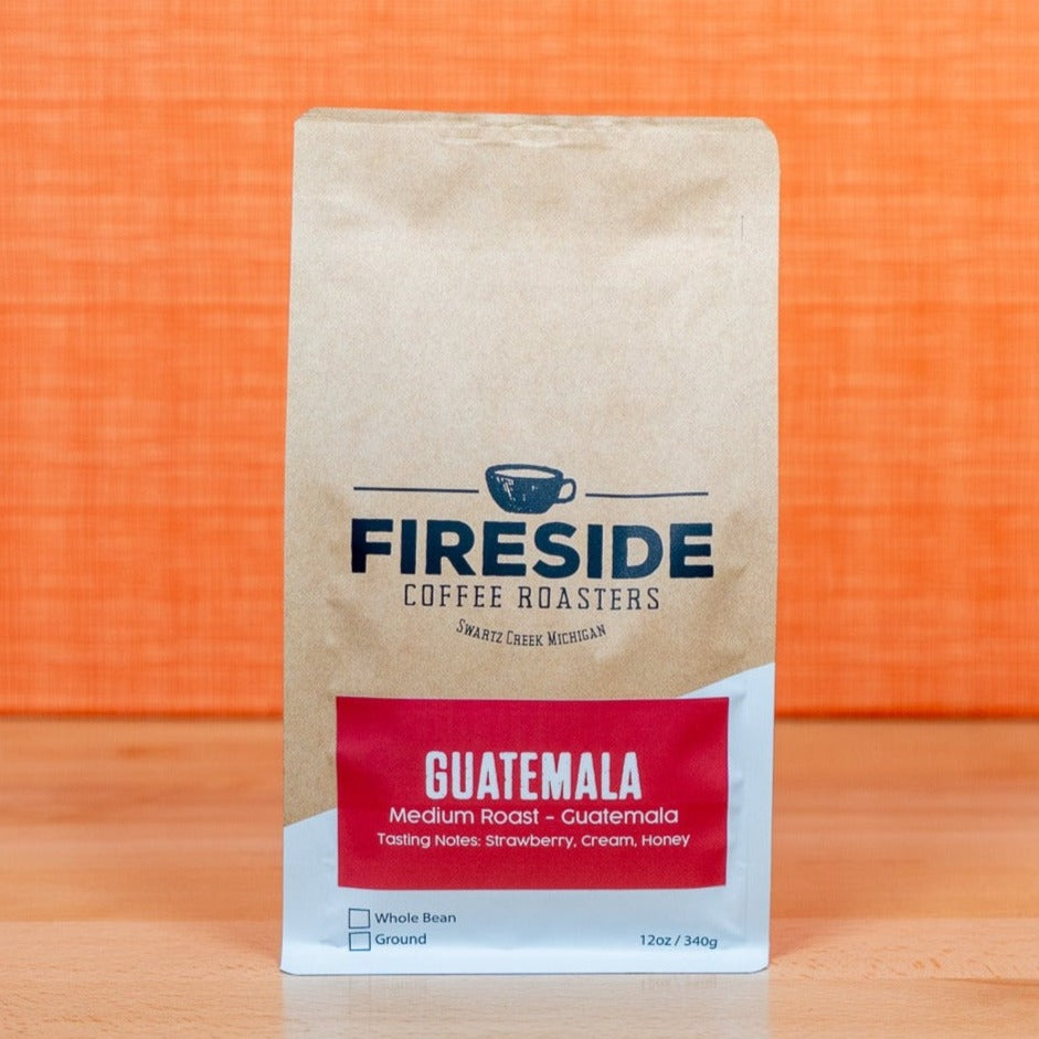 Bag of medium roast coffee from Origin Unknown with notes of Fruity