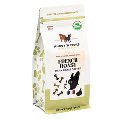 Muddy Waters Organic French Roast Coffee — coffee gift-pack presentation