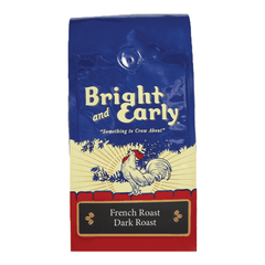 Bright and Early French Roast Coffee — front coffee package