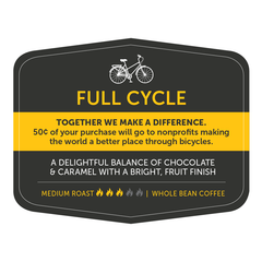Full Cycle Espresso Blend by Nossa Familia Coffee — coffee bag label, image 5 of 9