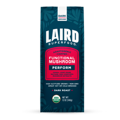 Laird PERFORM Peru Dark Roast Mushroom Coffee — Bag of specialty roast coffee from Origin Unknown with notes of Rich Flavors — image 1