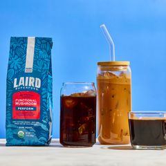 Laird PERFORM Peru Dark Roast Mushroom Coffee — Bag of specialty roast coffee from Origin Unknown with notes of Rich Flavors — image 4