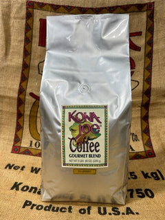 Kona Joe Gourmet Blend Peaberry five-pound coffee bag