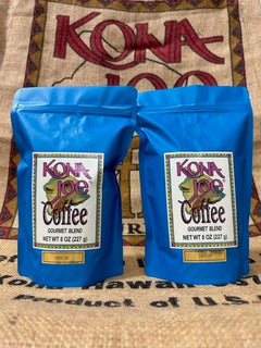 Kona Joe Decaf Gourmet Blend one-pound coffee package