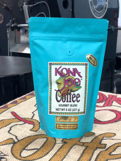 Kona Joe Decaf Gourmet Blend eight-ounce whole-bean bag