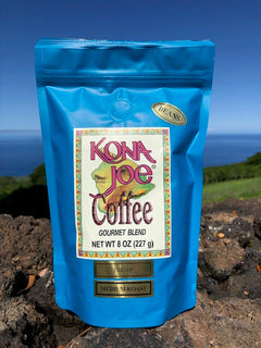 Kona Joe Decaf Gourmet Blend roasted whole beans