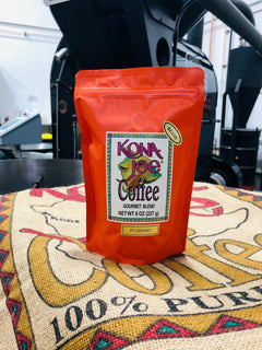 Kona Joe Gourmet Blend Peaberry eight-ounce whole-bean bag