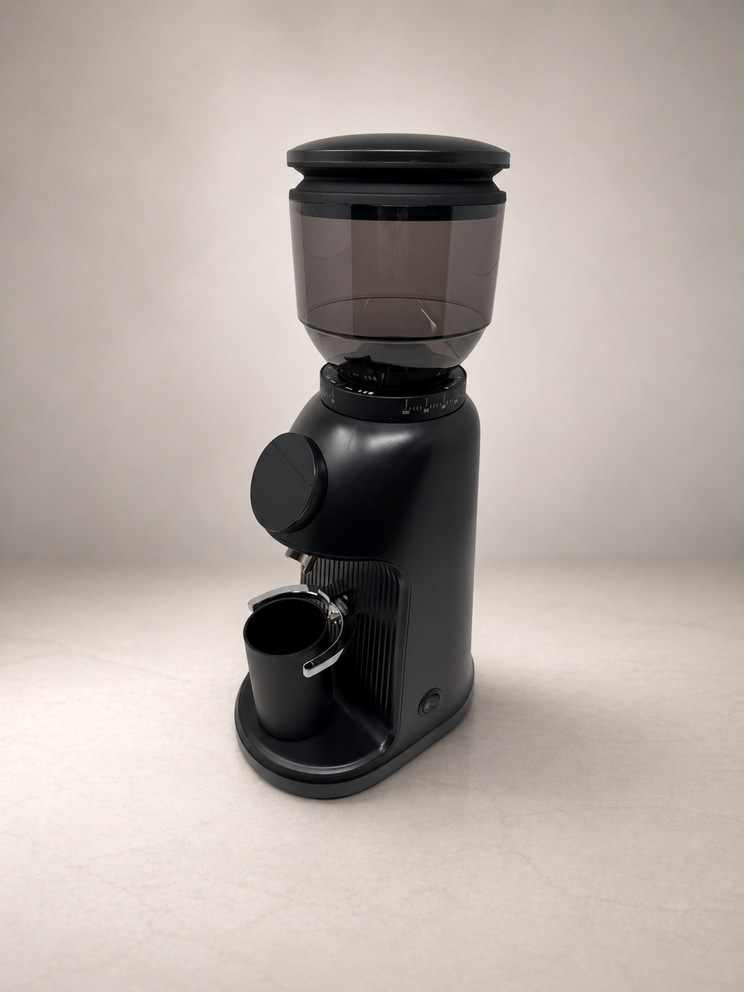 Creyke 64mm Flat Burr Espresso Grinder — Black