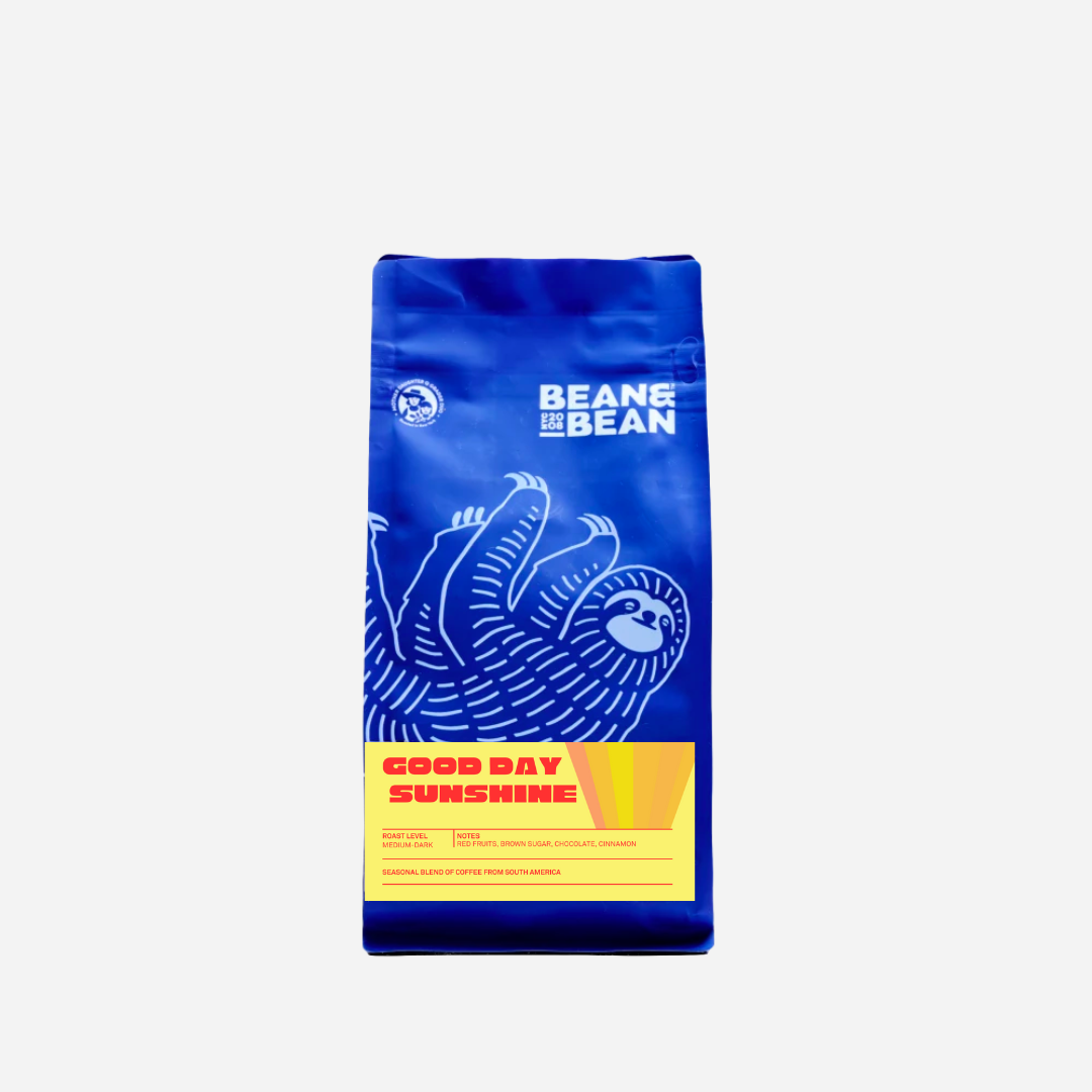Bag of specialty roast coffee from Origin Unknown with notes of Chocolate, Fruity