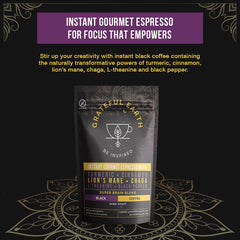 Grateful Earth Dark Roast Instant Espresso Blend — Bag of specialty roast coffee from Origin Unknown with notes of Rich Flavors — image 5